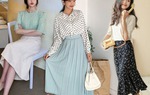 Những kiểu chân váy lửng thoáng mát, nàng diện đi làm trong mùa hè chẳng sợ oi bức