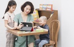 Giúp “mẹ bỉm sữa” dạy tiếng Anh online cho con
