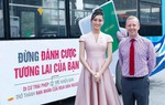 2 Hoa hậu tham gia tuyên truyền công tác phòng chống mua bán người
