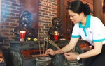 Lãnh đạo Hội LHPN Việt Nam dâng hương tưởng niệm  tại Khu di tích lịch sử quốc gia Truông Bồn
