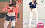 Chẳng phải cứ béo bụng là tránh xa croptop, nàng biết cách mặc là dáng thon ngay