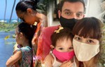 Con gái Đoan Trang, Hà Anh phải lấy xét nghiệm vì đi Đà Nẵng với bố mẹ
