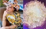 Phạm Hương hái cây nhà lá vườn tự làm món giải khát trong veo như ngọc