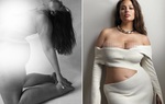 Siêu mẫu ngoại cỡ không ngại chụp ảnh nude khi mang bầu, sau sinh khoe body nóng bỏng