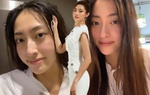 Đang mùa thi, Lương Thùy Linh vẫn tranh thủ ca trưa trốn đi tập gym