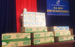 Hội phụ nữ xã lập “quầy sữa miễn phí cho người già”