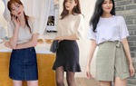 Những kiểu chân váy ngắn trẻ trung, tôn dáng