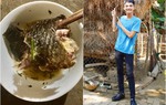 Mạc Văn Khoa chia sẻ hình ảnh miếng cá rô và tình cảm của bố làm dân mạng xúc động