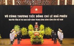 Những hình ảnh về lễ viếng nguyên Tổng Bí thư Lê Khả Phiêu