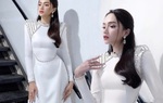 Mấy ai chơi trội như Hương Giang: Mặc giáp, đeo vuốt khi diện áo dài