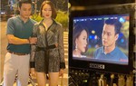 Hồng Diễm ăn vận sành điệu được Hồng Đăng ôm eo, ánh nhìn say đắm cả thập kỷ