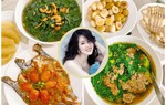 Lê Phương gợi ý thực đơn "đạm bạc" cả tuần, đặc biệt cuối tuần lại do ông xã "đổi gió"