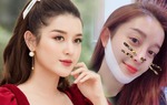Hóa ra, Huyền My có chiếc cằm V-line thon gọn đều là nhờ món dụng cụ dễ mua
