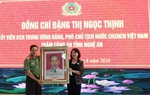 Phó Chủ tịch nước Đặng Thị Ngọc Thịnh thăm và làm việc tại tỉnh Nghệ An