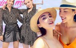 Mặc đồn đoán, Kỳ Duyên - Minh Triệu vẫn tay trong tay diện đồ đôi lên sóng truyền hình