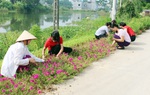 Phụ nữ Tân Cương đồng lòng triển khai "5 không 3 sạch" xây dựng nông thôn mới
