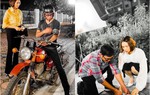 Lộ ảnh Hồng Diễm được "soái ca phim VTV" nhặt giúp giày, vẫn hờn dỗi không chịu lên xe