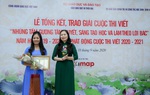 Trao giải cuộc thi viết “Những tấm gương tâm huyết, sáng tạo học và làm theo lời Bác”