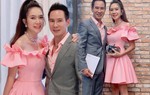 Minh Hà diện vòng cổ khủng sánh bước bên Lý Hải