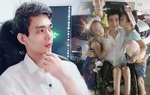 Tai nạn giao thông sau ly hôn, ông bố ở Hà Nội ngồi xe lăn một mình nuôi con