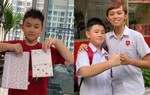 Con trai Lê Phương nổi bật nhất trường ngày khai giảng, phấn khích được song ca với Hồ Văn Cường