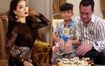 Giữa scandal Lệ Quyên hẹn hò trai trẻ, chồng doanh nhân lặng lẽ đón sinh nhật với con trai