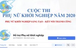 Ngày Phụ nữ khởi nghiệp 2020 cấp vùng được tổ chức bằng hình thức trực tuyến
