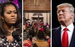 Bà Michelle Obama: Nên cấm vĩnh viễn các tài khoản xã hội của ông Trump