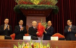 Đồng chí Nguyễn Phú Trọng tái đắc cử Tổng Bí thư Ban chấp hành Trung ương Đảng khóa XIII