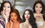 Đứng hình khoảnh khắc Khánh Vân như song sinh với Phạm Hương, kì tích tại Miss Universe không xa