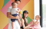 Dẫn con đi chơi, Hồ Ngọc Hà điệu đàng, Kim Lý giản dị 