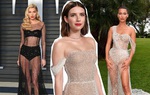 9 bộ đầm xuyên thấu được các người đẹp Hollywood lăng xê