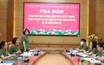 Phụ nữ Học viện An ninh nhân dân và Bộ Tư lệnh cảnh vệ tập huấn nghiệp vụ công tác Hội năm 2021