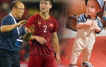 Con trai cầu thủ Duy Mạnh ăn diện ra dáng thiếu gia, nguồn gốc bộ đồ liên quan thầy Park
