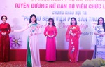 Bệnh viện Phụ sản Trung ương tôn vinh nữ nhân viên y tế nhân ngày 20/10 