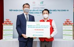 Hàn Quốc trao tặng 1.800 phần quà cho bệnh nhân Covid-19 tại Hà Nội