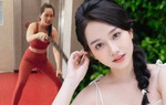 Trúc Anh "Mắt biếc" đi tập có thể quên bôi son nhưng nhất quyết không quên điều này