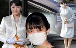 Trang phục bình dân của công chúa Nhật trong lễ cưới giản dị