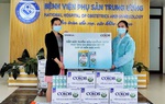 Vinamilk ColosGold chăm sóc dinh dưỡng cho con em y bác sĩ tuyến đầu