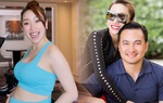 Mang thai đôi bụng to vượt mặt, Lý Thùy Chang vẫn thon thả nhờ 5 động tác