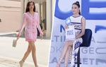Lần đầu làm mentor, Lương Thùy Linh khoe triệt để chân dài 1m22 