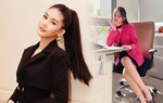 Lê Âu Ngân Anh sửa soạn "lên đồ" ngày quay trở lại bục giảng