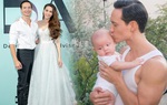 Kim Lý luôn làm điều này mỗi khi xuất hiện để vợ con được toả sáng