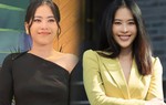 Bị chụp lén ở hậu trường, Nam Em vẫn tỏa sáng với chiếc váy khoét cổ khoe xương quai xanh