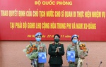 Chủ tịch nước cử 12 sĩ quan tham gia gìn giữ hòa bình Liên Hợp Quốc