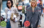 2 sai lầm cần tránh để không bị dìm dáng khi mặc áo trench coat hay blazer 