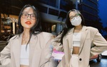 Phương Mỹ Chi khoe eo phẳng lì với croptop sành điệu