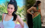 Màn phối đồ lộ dáng tròn ủm của Thúy Ngân