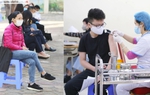 Đưa con học lớp 8 đi tiêm vaccine ngừa Covid-19, mẹ không giấu nổi lo lắng