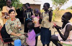 Nữ quân nhân Mũ nồi xanh lan tỏa hình ảnh đẹp về "Bộ đội Cụ Hồ" ở Nam Sudan 